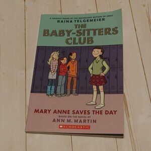 3/$13 The Babysitters Club 3. Mary Ann Saves The Day Ann Martin Reina Telgemeier